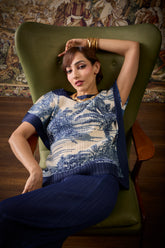 Colette Top - Navy